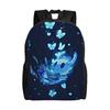 Hollow Knight Rucksack für Männer Frauen Cool High School Business Tagesrucksack Spiel Anime College Leinwandtaschen Outdoor