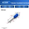 Brass VE Series Cold Crimp Pin Terminal