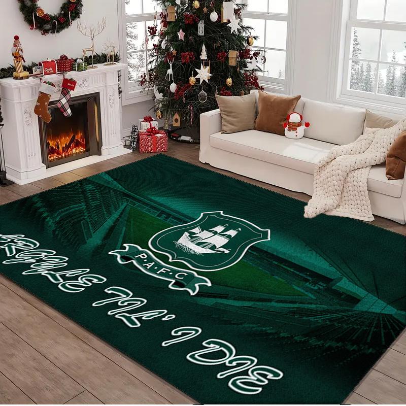 1PC rug Pafc Ship Crest Emblem Carpet, Chair Rug,Area Rug for Office Bedroom living rooms bedroom, Doormat decor Christmas fan gifts