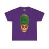 Vintage Halloween Skull Mask w/ Beehive Hair T-Shirt Graphic Unisex Heavy Cotton