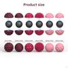 6Pcs Silicone Magnetic Balls Creative Sensory Toys for Women Kids Boys Girls Pink