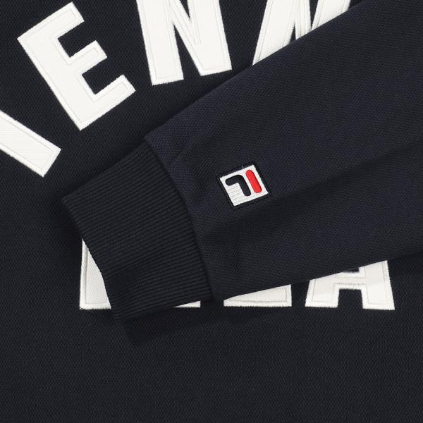 Fila Cotton Blend Lettering Hoodie