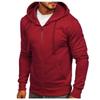 Men's Full Zip Hoodie Loose Fit Casual Sweatshirt