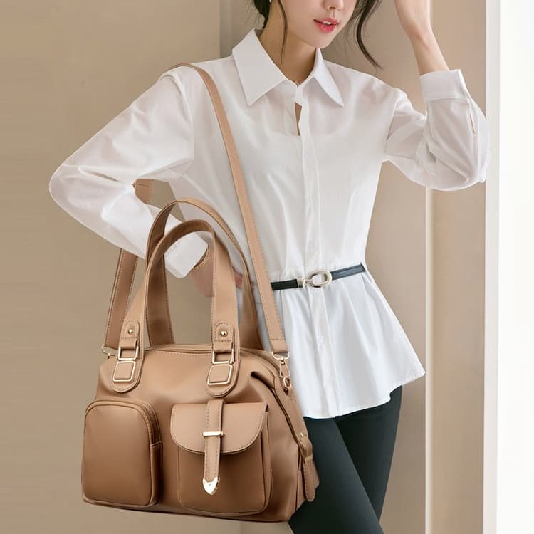 Women's Large Capacity Handheld Shoulder Crossbody Bag