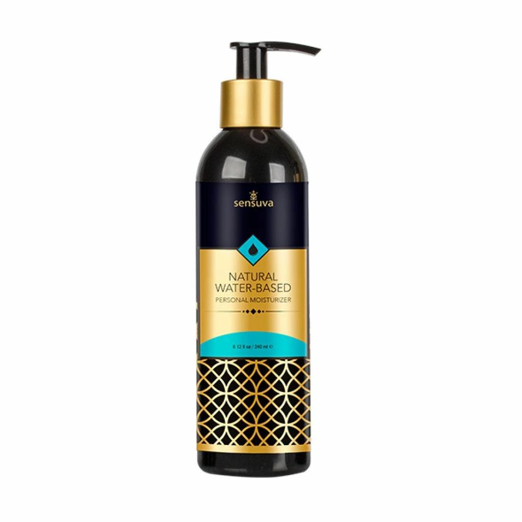 Water-Based Lubricant - Sensuva Natural Water-Based Unscented 240 Ml