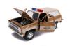 Kyosho Jada Toys Hollywood Rides Series 1/24 Scale 1980 Chevy Blazer (with Hopper from Stranger Things) with Police Badge, Finished Model, JADA31111