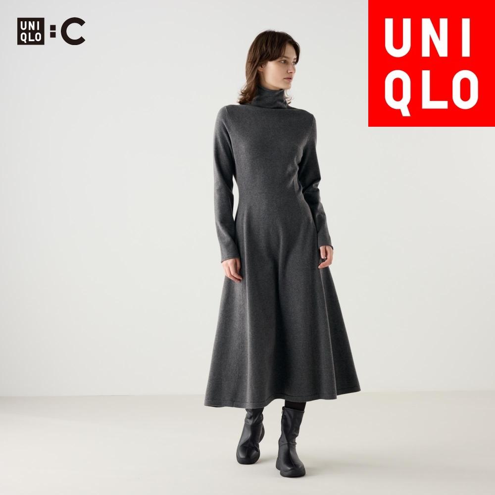 

Платье-клеш Uniqlo Smooth Souffle