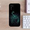 Scorpion Phone Case For Samsung Galaxy A13,A21s,A22,A31,A32,A52,A53,A71,A80,A91 Soft Black Cover