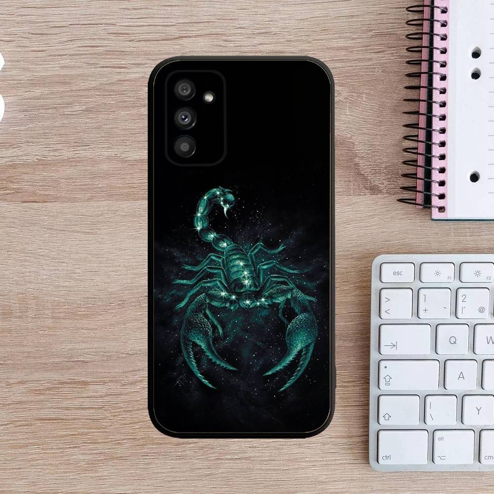 

Scorpion Phone Case For Samsung Galaxy A13,A21s,A22,A31,A32,A52,A53,A71,A80,A91 Soft Black Cover Samsung a514g