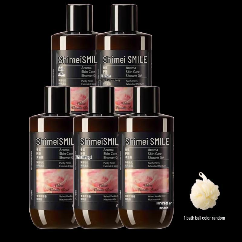 

Shimei Fragrant Long-lasting Moisturizing Shower Gel 5-Pack