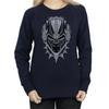 Marvel Womens/Ladies Black Panther Head Sweatshirt