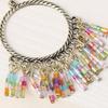 Ethnic Modern Alloy Jewelry With Geometric Shape And Embellished Crystals
