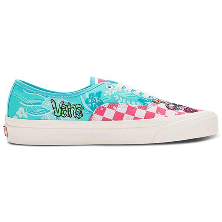One Piece x Vans Authentic 44 DX Chopper Unisex Tenisky Modrá Mintová Růžová VN0005U8JBW