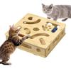 Detachable Interactive Cat Puzzle Box Creative Cat Exercise Toy Cat Teasing Box  Cat Supplies
