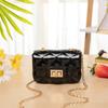 Women's bag summer and autumn new diamond square bag women's trend fashion one shoulder oblique span handbag