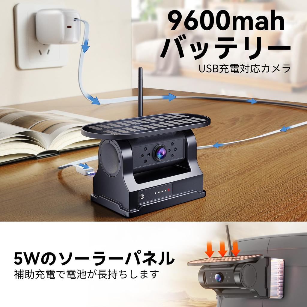 OBEST Wireless Backup Touchscreen Wireless Backup USB Rechargeable Solar DIY Image IP67 Night Rechargeable Truck Compatible with Monitor, 7-inch