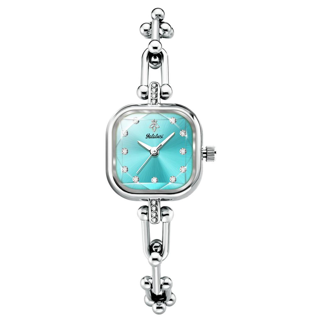 Yalalusi Women'S Watch Colorful Square Bracelet Women'S Watch Fashion Hot