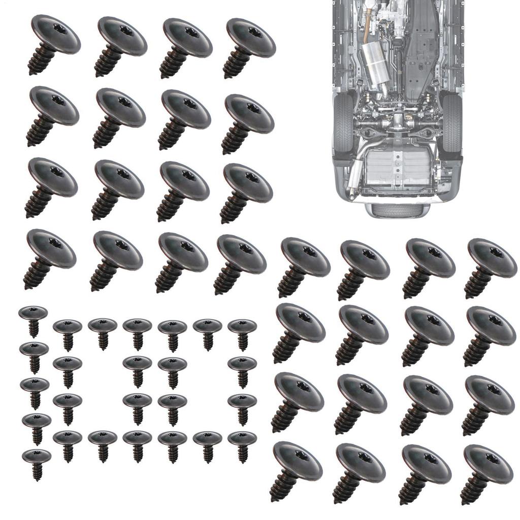 Metal Screws Self Tapping Mudguard Bumpers Self Tapping Fixing Screws Car Fastening Tool Sturdy Exterior Accessories For Home