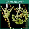 Festive Christmas Decoration Glitter Sparkle Snowflake Hanging Ornaments Home