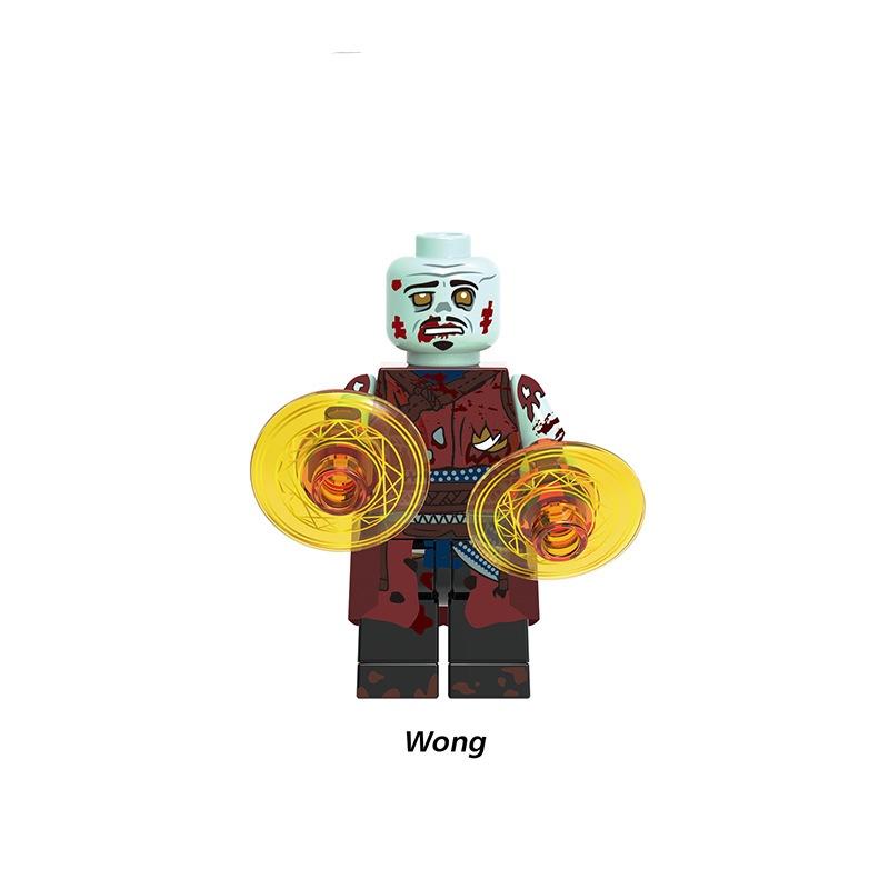 X0325 Superhelden-Serie Bausteinspielzeug für Kinder ABS-Material Visuelle und intellektuelle Entwicklung Praktische Koordination Interaktives Spiel