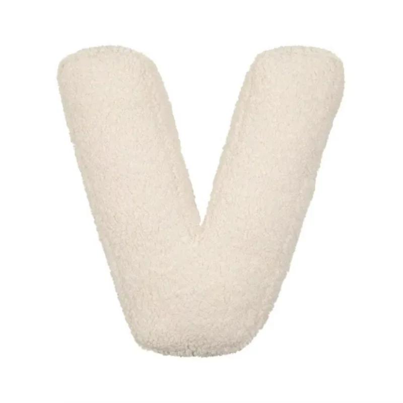 26 English Letters Throw Pillows Plush Stuffed Bed Sofa Cushion Seat Pillow Car Pillow Bedroom Decor Photography Props