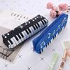 Cloth Musical Pencil Cases Student Pencil Case Piano Note Pencil Bag Musical Note Piano Pouch