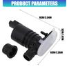 289209776R Replacement Windshield Wiper Pump Washer Fluid Pump For MK4/MK5 Vehicle Quiet Operation