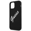 Guess Guhcp12Slsvsbw Iphone 12 Mini5,4 Czarno Biały/Black White Hardcase Silicone Vintage