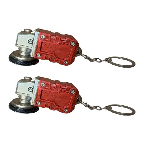 1/2/3 szt. Mini Młynek Breloczek 2 w 1 Wielofunkcyjny Miniaturowy Szlifierka Kątowa Breloczek Wisząca Dekoracja Torebka Portfel Urok Kolekcjonerski dla Entuzjastów