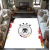 Germany national football team Printed Flannel Area Rug Non Slip Soft Polyester Floor Carpet Indoor Decor Mat for Bedroom Living Room Sofa