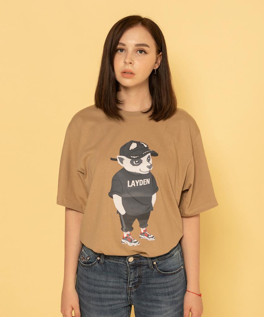 Leideun Highend Laygom S/S Tee-Beige