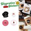 30 Sheets Bow Thank You Adhesive Stickers Smudge-Proof Decor Labels for Bridal Shower Gift Wrapping Envelope Seals