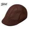 Lehká kšiltovka na ochranu před sluncem Unisex Retro klobouk Prodyšná síťovina Fedora Pro každodenní dojíždění Měkký polyesterový plážový klobouk Skládací Jednobarevný Krátký okraj