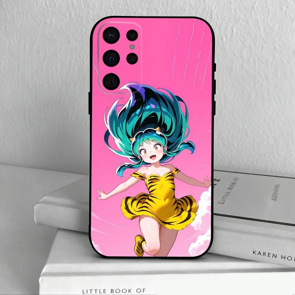 U-Urusei Yatsura L-Lum Mobile Phone Case For Samsung S25,S24,S21,S22,S23,S30,Ultra,S20,Plus,Others Soft Black Case