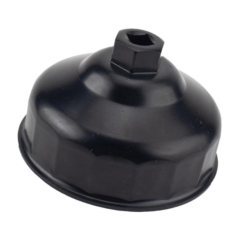 Car 86mm 16 Flutes Oil Filter Wrench Socket Oil Filter Housing Cap Removal Tool for Volvo C70 S40 S80 V40 S60 S70