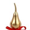 Antique Pure Copper Gourd Sculpture Feng Shui Ornaments Open Lid Arts Chinese Keychain for Home