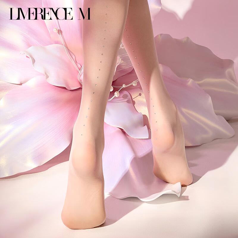 Laimi Runsi Glitter Diamond Seamless Pantyhose