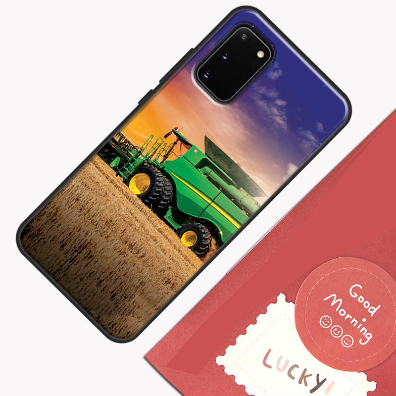 Farm Tractor Phone Case For Samsung Galaxy S25 S26 Ultra S20 S21 S22 S23 S24 Plus S9 S10 S25 FE Cover Shell