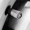 TONAUA Car Air Valve Cap Genuine Compatible Set of 4 Air Valves, Tire and
