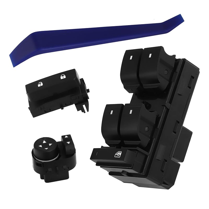 20945129 Driver Side Power Master Window Switch Compatible With 2007-2013 Chevy Silverado 1500 2500HD 3500HD GMC Sierra 1500 08-13 Sierra 2500HD