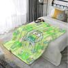Keroppi Kawaii Luxury Blanket for Sofa Decoration Fluffy Soft Blankets King Size Bed Throw Home Interior Knee Nap & Throws Hairy