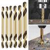 Metal Hole Cutter Tools Cobalt Coated Drilling Tools Drills Punch Tools Twist Drill Bit Double Head