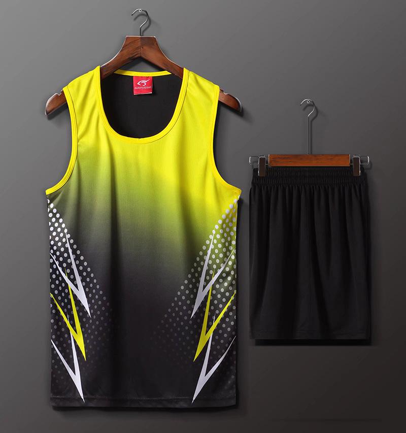 Custom Competition Track & Field Uniform Set - Quick-Dry Training Vest for Students