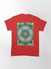 Pentangle Pastel Shades Multicolored Kaleidoscope Pentangle Pattern 5 Classic T-Shirt