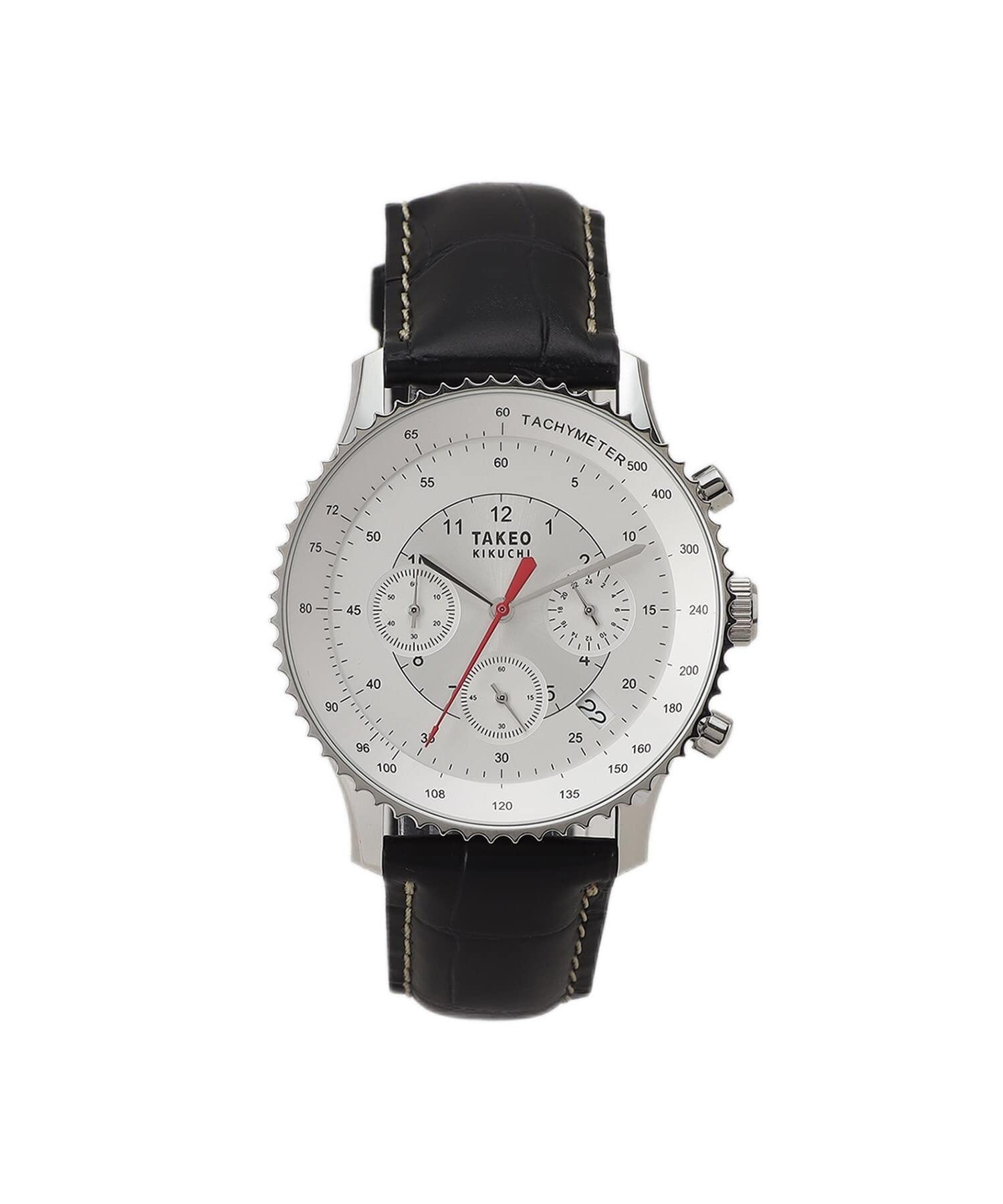 

Watch in Chronograph Watch 07001455 White 00 [Takeo Kikuchi] [Made JAPAN] Men s (101)