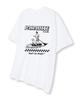 TI.GLAKE Surf Up Bobby Oversized Short Sleeve T-Shirt White