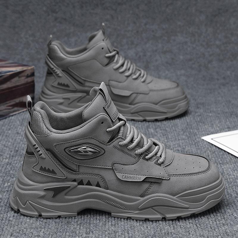 

Men s shoes heightened platform Martin shoes men s autumn and winter 2024 new outdoor tooling locomotive shoes men s trendy shoes 44