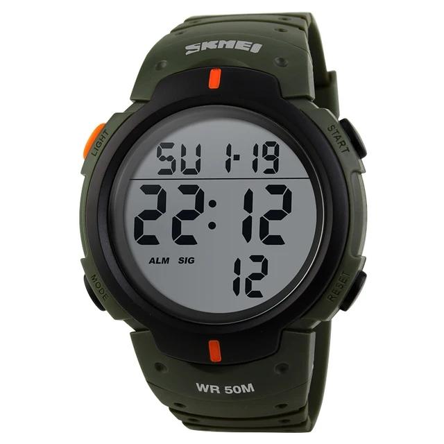 SKMEI 1068 Brand Sports Digital LED Display Black Wristwatch Chronograph Mens China Factories Popular Model Watches Reloj Skmei 1068