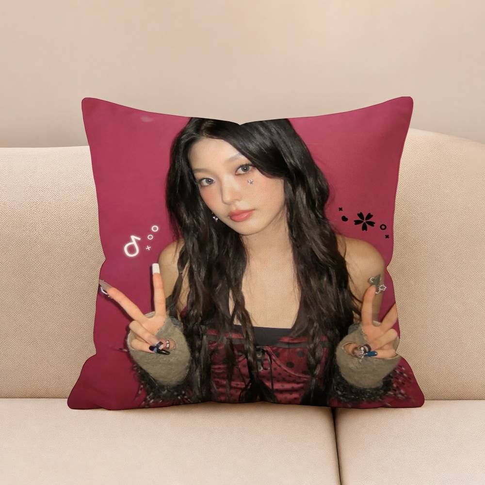 KKATSEYE KPOP Girl Debut MultiSize Printed Pillow Covers Home Decoration