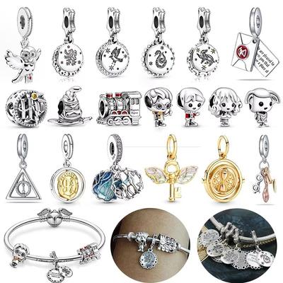 Harry Potter Amuletai Gyvatės Apyrankė Karoliai Pasidaryk pats Papuošalai Moterims Dovana Originalūs Kabantys Karoliukai